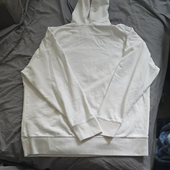 Timberland White Hoodie Sweater - Picture 5 of 5